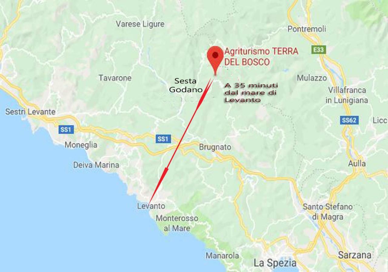Terra Del Bosco Agriturismo Sesta Godano Zewnętrze zdjęcie